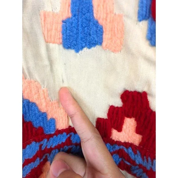 All Things Mochi Isula Embroidered Tassel Dress sz S - Picture 8 of 8